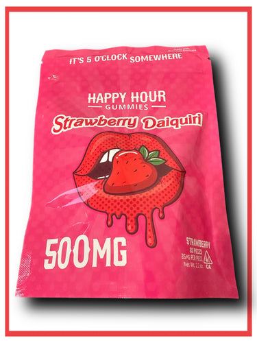 Happy Hour- Strawberry Daiquiri 500mg