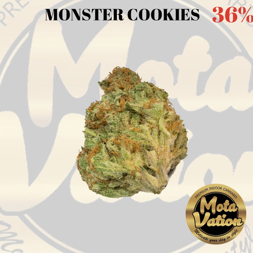 Mota-Vation - Monster Cookies (Indica) 36%  🔥🔥🔥🔥🔥 ***SUPER SALE*** (2FOR $60)