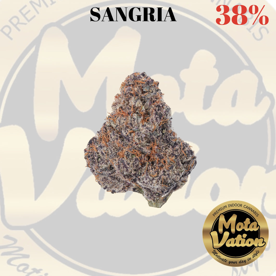 Mota-Vation - SANGRIA 🔥🔥🔥🔥🔥🔥🔥🔥  (Indica) 38%.  ***** SUPER SALE***** (2 for $60)