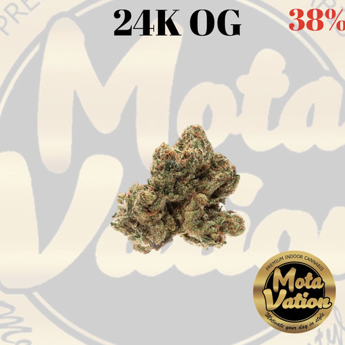 Mota-Vation - 24K OG 🔥🔥🔥🔥🔥🔥🔥🔥🔥🔥 (Indica) 38%  (2 for $80)***SUPER SALE***