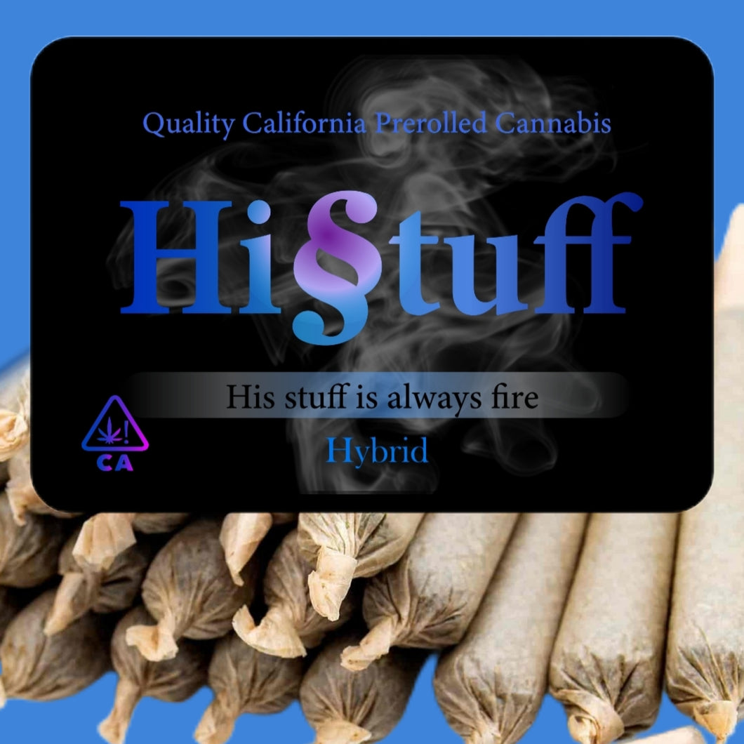 HIS STUFF- 12 pack Pre Rolled Cones (Hybrid) **NEW PRICE**