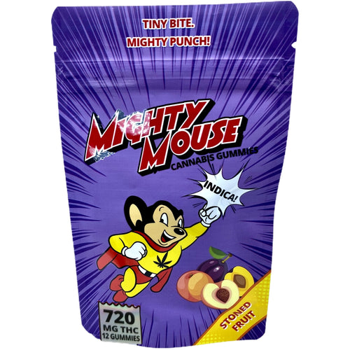 Mighty Mouse Gummies – Stoned Fruit – 720 mg